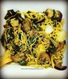Soba Noodles with Eggplant and Alfredo Sauce alternative