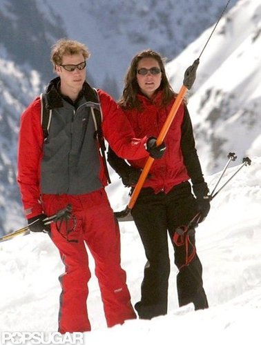 Prince William and Kate Middleton had a getaway to Klosters, Switzerland, in March 2004.
Prince William and Kate Middleton had a getaway to Klosters, Switzerland, in March 2004.