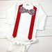 The Posh Peach Bowtie Onesie 