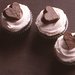 Brownie Heart Cupcakes 