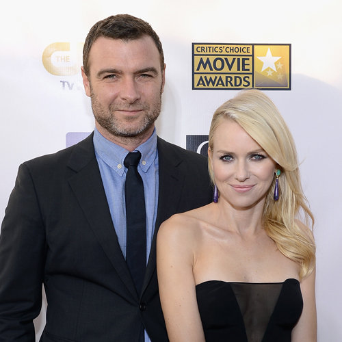 Naomi Watts and Liev Schreiber at Critics Choice Awards
