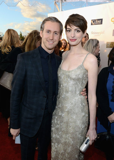 Anne Hathaway and Adam Shulman