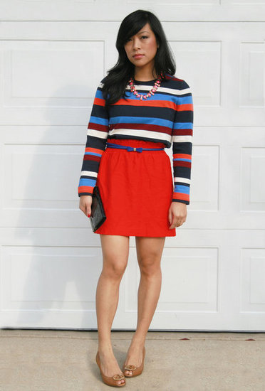 Figure Flattering Horizontal Stripes