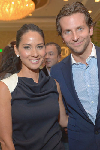 Olivia Munn posed with Bradley Cooper.
Olivia Munn posed with Bradley Cooper.