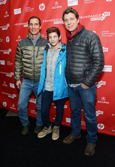 Matthew McConaughey posed with Tye Sheridan and Jeff Nichols.
Matthew McConaughey posed with Tye Sheridan and Jeff Nichols.