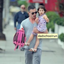 5 Celebrity Dads Who Do the School Run