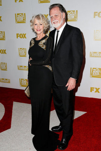 Helen Mirren and Taylor Hackford were together at the Fox Golden Globe Awards party.
Helen Mirren and Taylor Hackford were together at the Fox Golden Globe Awards party.
