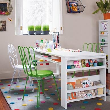 The Land of Nod Candy Dot Rug The Land of Nod Candy Dot Rug