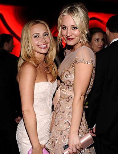 Hayden Panettiere and Kaley Cuoco