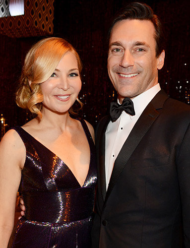 Jennifer Westfeldt and Jon Hamm Jennifer Westfeldt and Jon Hamm