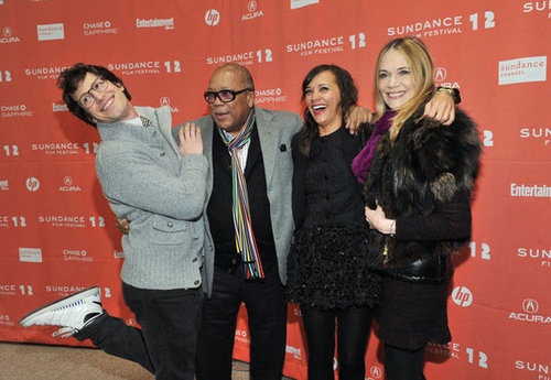 Andy Samberg posed with Quincy Jones, Rashida Jones, and Peggy Lipton as they promoted Celeste and Jesse Forever at the 2012 Sundance Film Festival.
Andy Samberg posed with Quincy Jones, Rashida Jones, and Peggy Lipton as they promoted Celeste and Jesse Forever at the 2012 Sundance Film Festival.