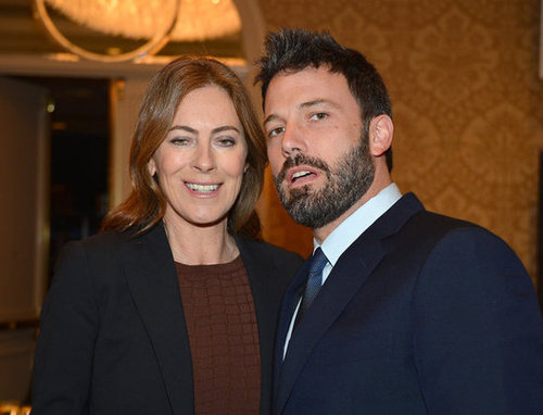 Ben Affleck and Kathryn Bigelow chatted at the AFI Awards after learning that they were both passed over for an Oscar nomination for best director.
Ben Affleck and Kathryn Bigelow chatted at the AFI Awards after learning that they were both passed over for an Oscar nomination for best director.