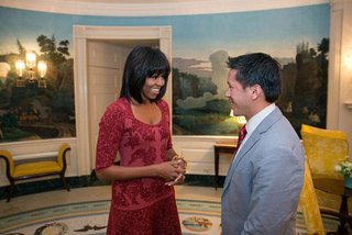 FLOTUS Michelle Obama's New Fringe