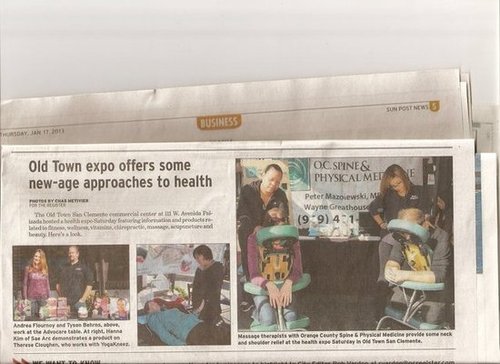 Orange County Sun Post pays Recognition to YogaKneez