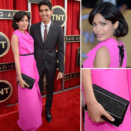 Freida Pinto: SAG Awards Red Carpet Dresses 2013 Freida Pinto: SAG Awards Red Carpet Dresses 2013