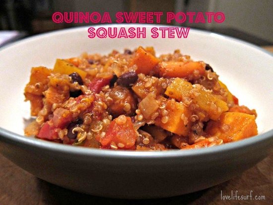Quinoa Sweet Potato Squash Stew