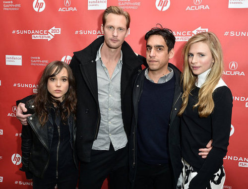 Alexander Skarsgard Cozies Up With His Costars at Sundance Alexander Skarsgard Cozies Up With His Costars at Sundance
