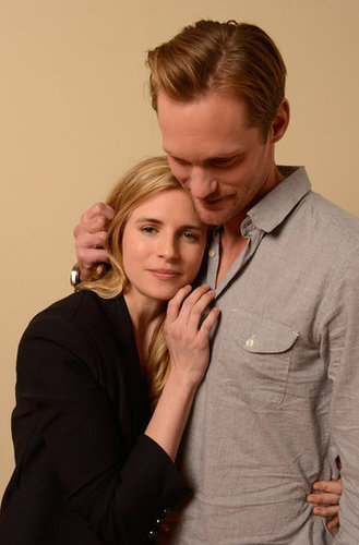 Alexander Skarsgard and Brit Marling posed for portraits for their new movie, The East, at Sundance.
Alexander Skarsgard and Brit Marling posed for portraits for their new movie, The East, at Sundance.