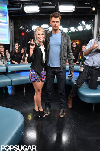 Julianne Hough and Josh Duhamel Take Their Safe Haven Tour to Toronto Julianne Hough and Josh Duhamel Take Their Safe Haven Tour to Toronto