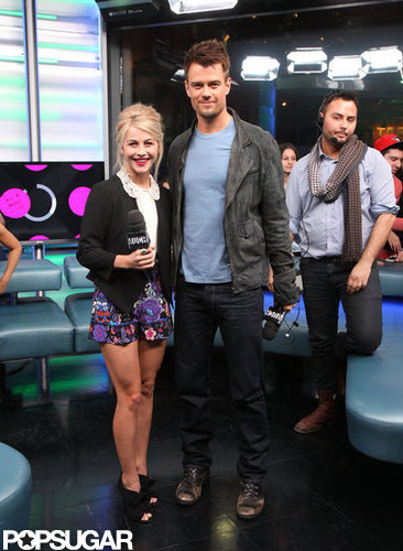 Julianne Hough and Josh Duhamel appeared on New.Music.Live.
Julianne Hough and Josh Duhamel appeared on New.Music.Live.