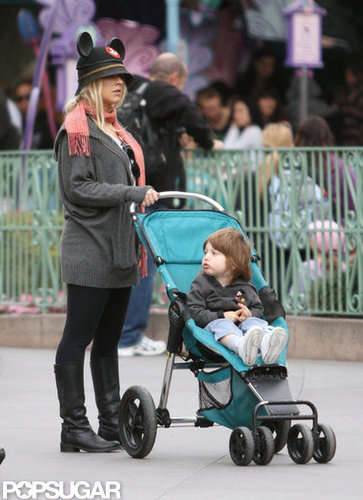 Christina Aguilera sported mouse ears during a January 2011 trip to Disneyland with Max.
Christina Aguilera sported mouse ears during a January 2011 trip to Disneyland with Max.