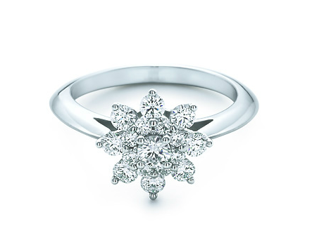 The only kind of Tiffany blue box we want is one that comes complete with this Tiffany flower ring ($4,500) — a girl can dream, right?
The only kind of Tiffany blue box we want is one that comes complete with this Tiffany flower ring ($4,500) — a girl can dream, right?