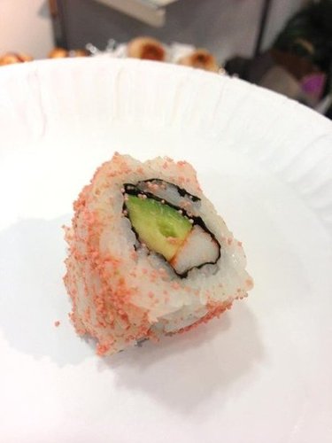 Spicy Caviar-Encrusted California Roll Spicy Caviar-Encrusted California Roll