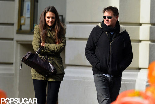 Katie Holmes Takes On Chilly NYC With Suri — and Suri's Panda Hat Katie Holmes Takes On Chilly NYC With Suri — and Suri's Panda Hat