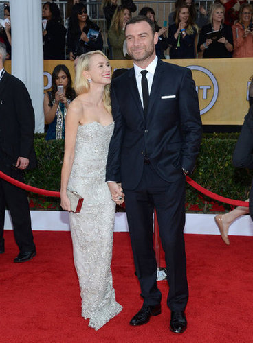 Naomi Watts only had eyes for Liev Schreiber on the SAGs red carpet.
Naomi Watts only had eyes for Liev Schreiber on the SAGs red carpet.