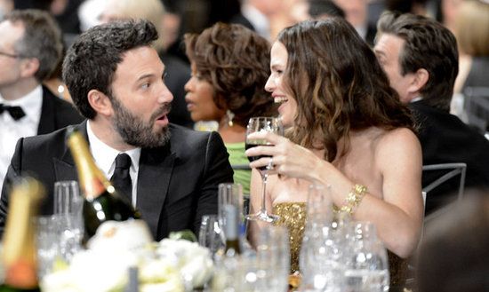 Jennifer Garner and Ben Affleck shared a laugh while watching the SAG Awards from the audience.
Jennifer Garner and Ben Affleck shared a laugh while watching the SAG Awards from the audience.