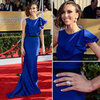 Giuliana Rancic in Blue Max Azria Atelier at 2013 SAG Awards