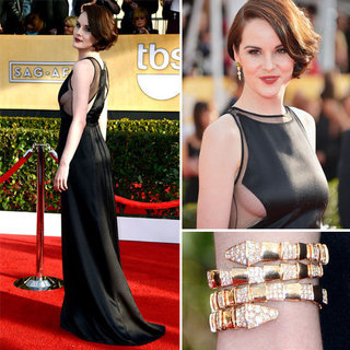 Michelle Dockery Dons Vintage Chado Ralph Rucci at SAGS