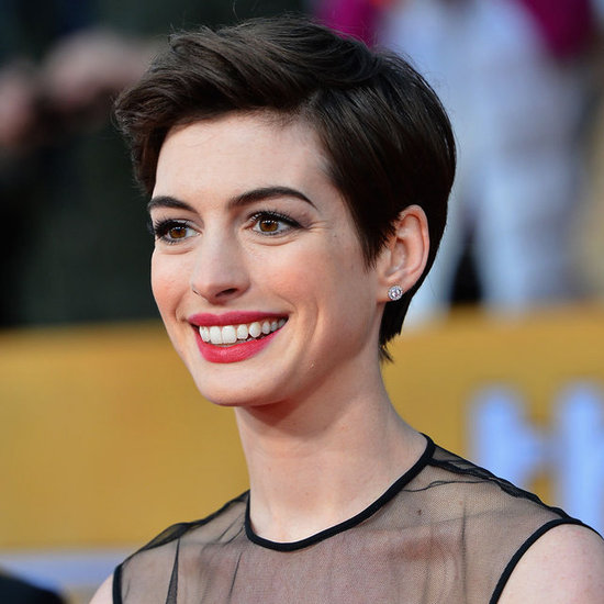 Pictures of Anne Hathaway at the SAG Awards Pictures of Anne Hathaway at the SAG Awards