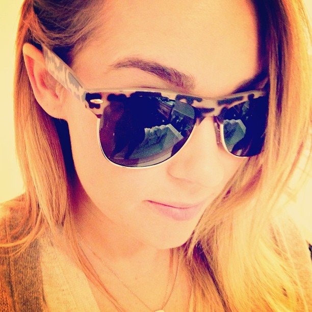 Lauren showed off her shades.
Source: Instagram user laurenconrad
Lauren showed off her shades.
Source: Instagram user laurenconrad