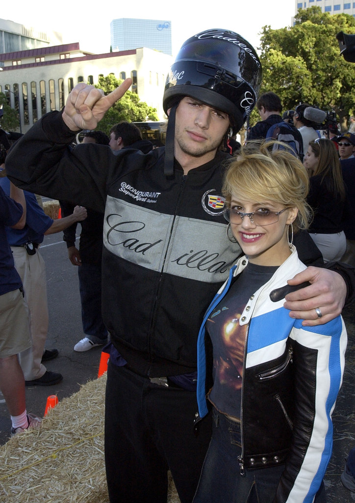Ashton Kutcher and Brittany Murphy posed at the Cadillac Grand Prix party in 2003.
Ashton Kutcher and Brittany Murphy posed at the Cadillac Grand Prix party in 2003.