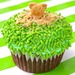 Green Groundhog Cupcakes