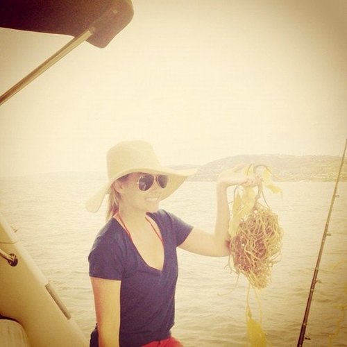 Lauren Conrad didn't have much luck after nine hours of fishing.
Source: Instagram user laurenconrad
Lauren Conrad didn't have much luck after nine hours of fishing.
Source: Instagram user laurenconrad
