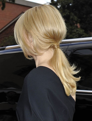 Claire Danes's Casual Ponytail Claire Danes's Casual Ponytail