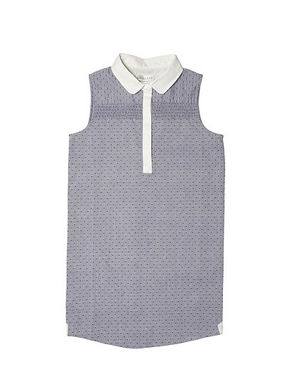 Little Paul & Joe Cotton Smock Shirtdress