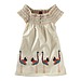 Tea Collection Ostrich Smocked Minidress