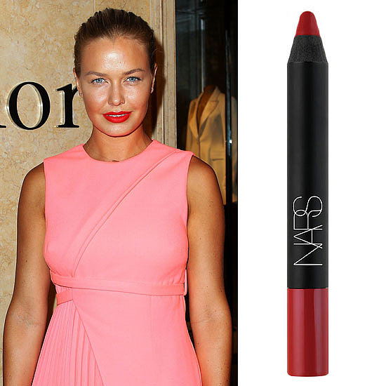Guest Edit: Max May On How He Achieved Lara's Scarlet Lip & Dewy Skin Guest Edit: Max May On How He Achieved Lara's Scarlet Lip & Dewy Skin