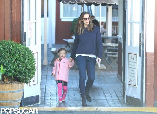 Jennifer Garner and Seraphina Affleck Do Breakfast Then Karate Jennifer Garner and Seraphina Affleck Do Breakfast Then Karate