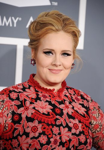 Adele glowed at the Grammys.
Adele glowed at the Grammys.