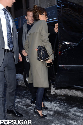Victoria Beckham Sticks to Her Stylish NYFW Tradition With David Victoria Beckham Sticks to Her Stylish NYFW Tradition With David