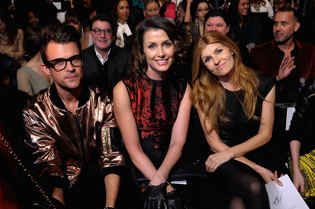 Brad Goreski, Bridget Moynahan, and Connie Britton had prime seats for Monique Lhuillier's Saturday show.
Brad Goreski, Bridget Moynahan, and Connie Britton had prime seats for Monique Lhuillier's Saturday show.