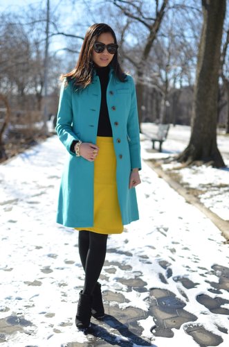Color Play in the Snow