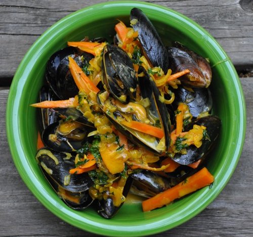 Saffron Mussels Saffron Mussels