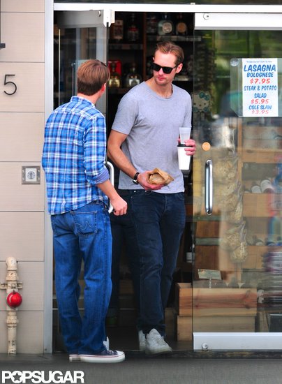 Alexander Skarsgard and Jack McBrayer grabbed lunch at The Oaks Gourmet.
Alexander Skarsgard and Jack McBrayer grabbed lunch at The Oaks Gourmet.