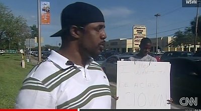 Desperate Dad Uses Public Humiliation as Discipline (VIDEO)