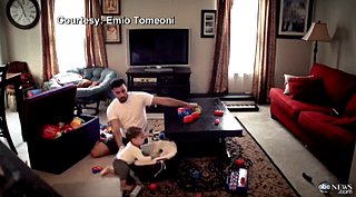 Dad Uses Video to Show Mom What Happens